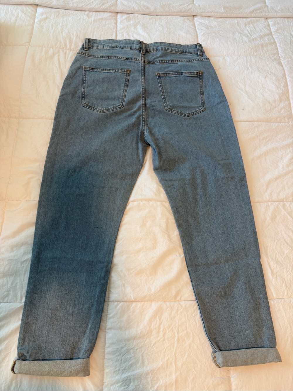 Cotton On Light Blue Stretch Mom Jean - Picture 3 of 3